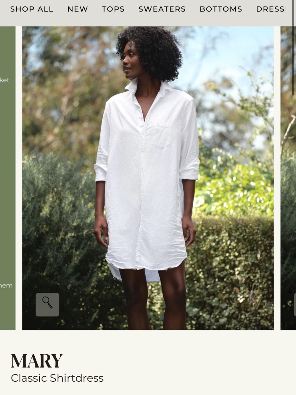 Frank & Eileen White Famous Denim Shirtdress